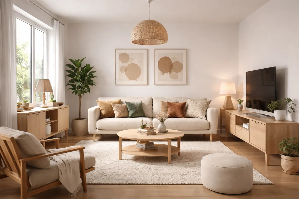 Comment bien choisir des meubles pour un salon de 20 m²