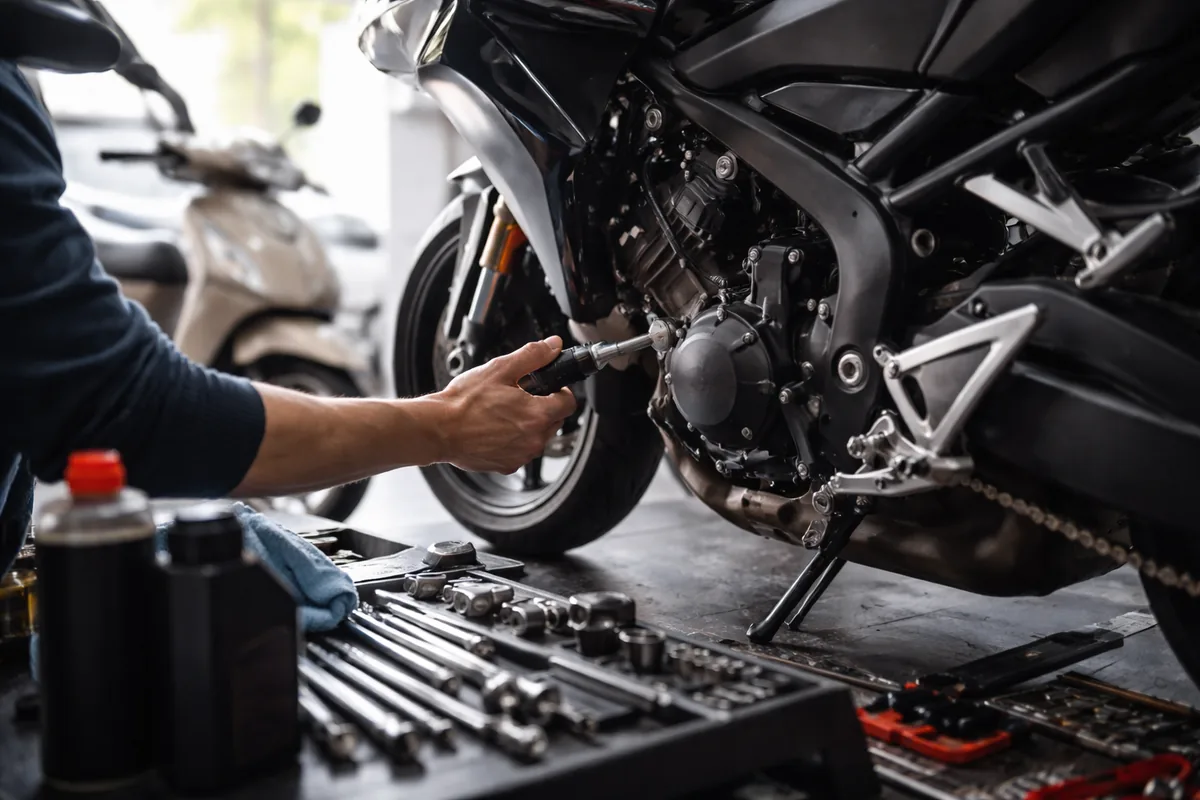 Quand et comment effectuer l'entretien préventif d'une moto ou d'un scooter